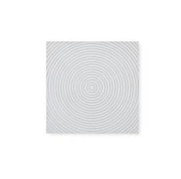 GINER Y COLOMER Cabecero Artesanal de MDF, Color Gris Claro, 90x90 cm, Fabricado a Mano